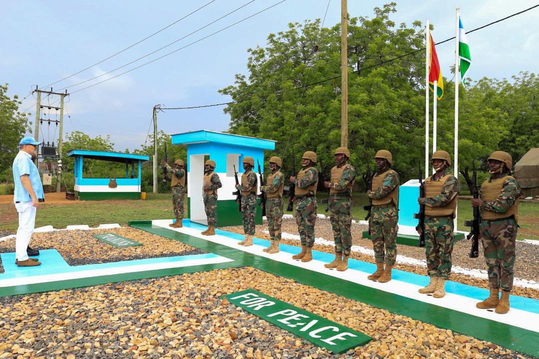 THE NORWAY AMBASSADOR TO GHANA’S VISIT TO ARMY PEACE OPERATIONS TRAINING SCHOOL